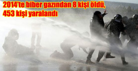 2014'te biber gazından 8 kişi öldü, 453 kişi yaralandı