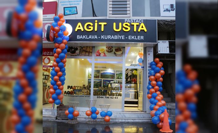 Şemdinli'de 'Pastacı Agit Usta' Açıldı