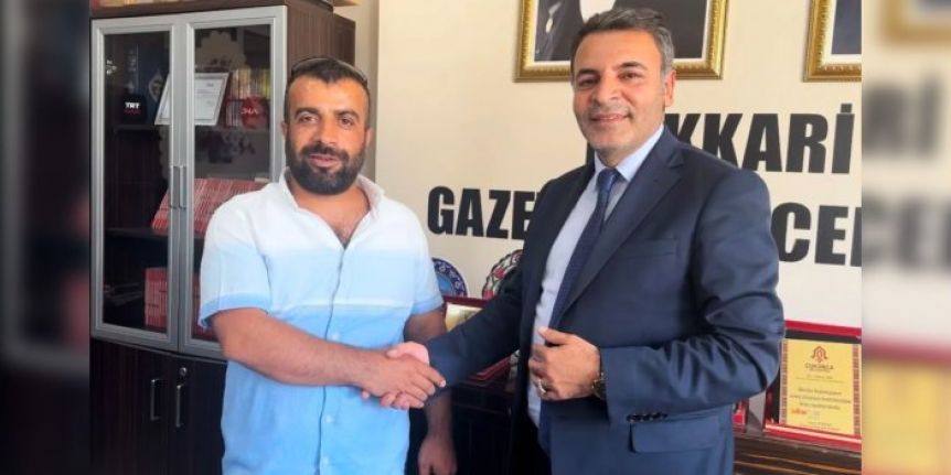 Hakkari Gazeteciler Cemiyeti başkanlığına Ali Yiğit seçildi