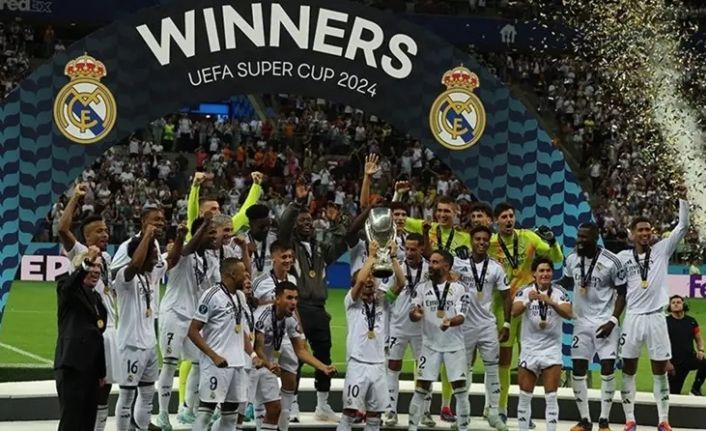 Real Madrid, Süper Kupa şampiyonu oldu