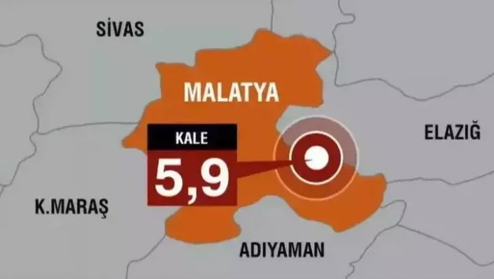 Malatya'da 5.9 büyüklüğünde deprem: Birçok kentte hissedildi