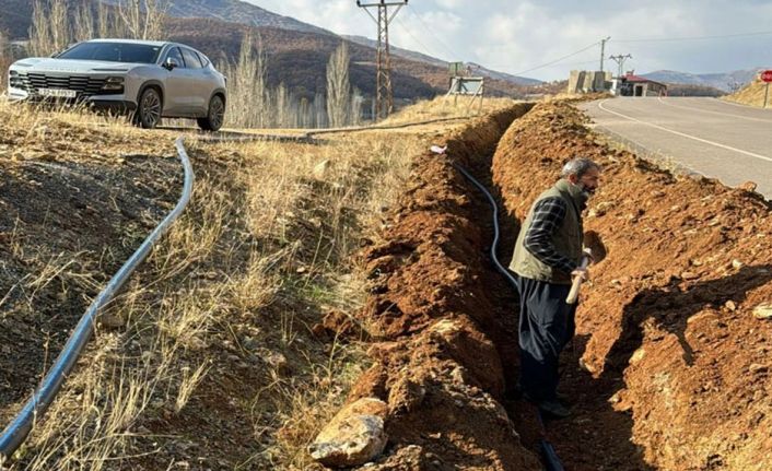 Şemdinli’nin Olgunlar köyü içme suyuna kavuştu