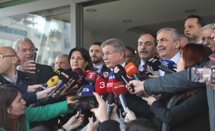 Gelecek Partisi görüşen ile DEM Parti heyeti: Kapsamlı açıklamayı Selahattin beyle görüştükten sonra yapacağız