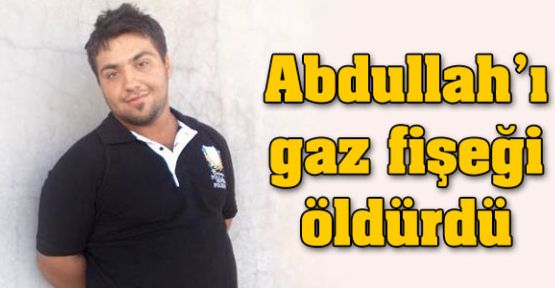 Abdullah Cömert'i gaz fişeği öldürdü