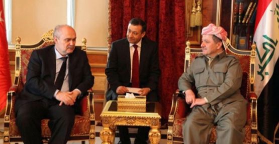 Barzani ve Sinirlioğlu Erbil'de görüştü