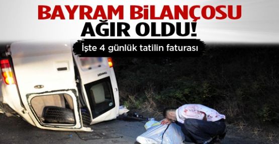 Bayram’da 7 Günlük Bilanço: 104 Ölü, 535 Yaralı