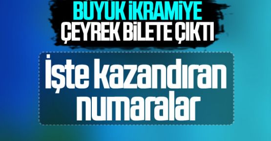 Büyük ikramiye çeyrek bilete çıktı