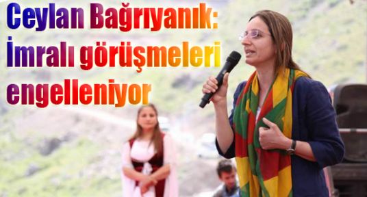 Ceylan Bağrıyanık: İmralı görüşmeleri engelleniyor