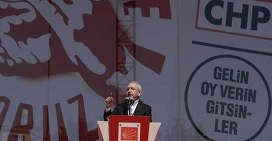 CHP seçim bildirgesi açıklandı