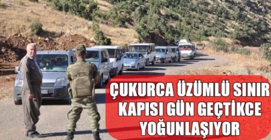 Çukurca Üzümlü Sınır Kapısı Gün Geçtikce Yoğunlaşıyor