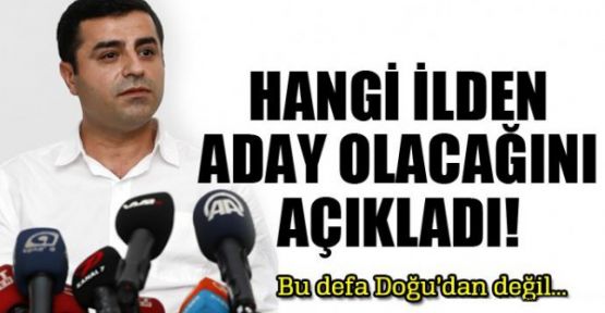 Demirtaş: Seçimlerde İstanbul'dan Aday Olabilirim