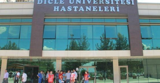 Dicle Üniversitesi Tıp Fakültesi Hastanesi'nde yangın çıktı