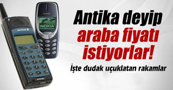 Efsane telefonların fiyatları dudak uçuklattı