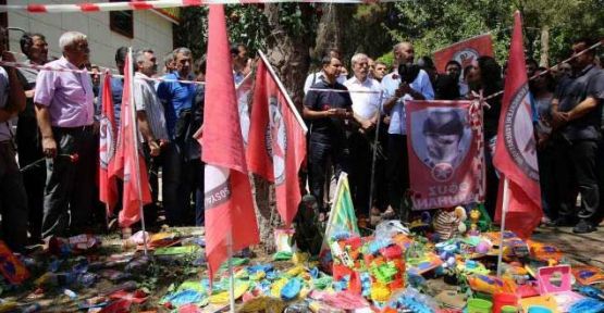 Emek örgütleri, katliamın yapıldığı yerde incelemelerde bulundu