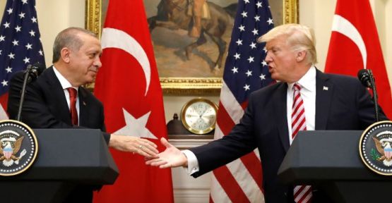 Erdoğan Trump'la Suriye'yi konuştu