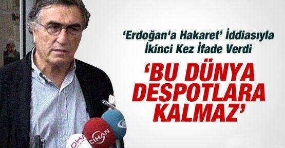 Hasan Cemal: 'Bu dünya despotlara kalmaz'