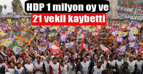 HDP, 80 vekilin 21'ini kaybetti