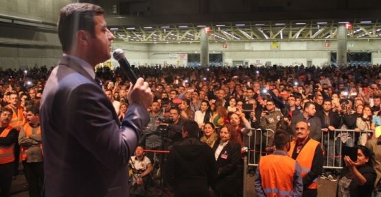 HDP Eş Genel Başkanı Demirtaş: 'Gerçek sultan halk olacak'