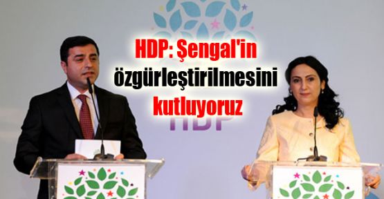 HDP: Şengal'in özgürleştirilmesini kutluyoruz