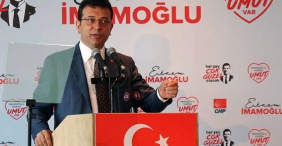 İmamoğlu: İstanbul'a ihaneti hep birlikte engelleyeceğiz