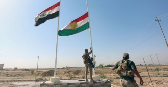 Irak'tan Kürdistan bayrağına izin