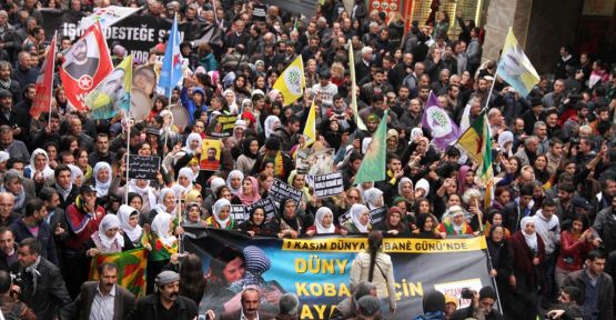 İstanbul'da binler Kobanê ile yürek oldu