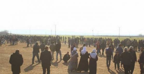 Kaniya Kurda Tepesi YPG kontrolünde, halk Kobani sınırına gidiyor