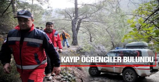 Kayıp öğrenciler bulundu!