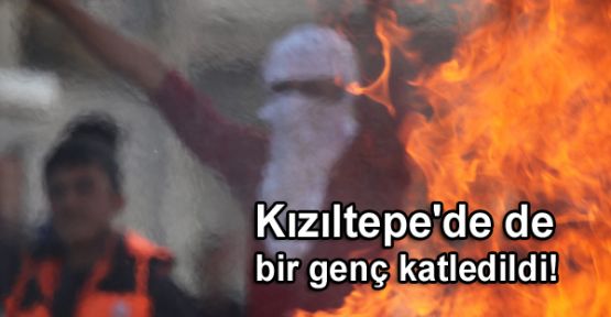 Kızıltepe'de de bir genç katledildi!