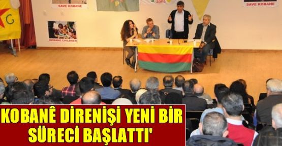 'Kobani direnişi yeni bir süreci başlattı'