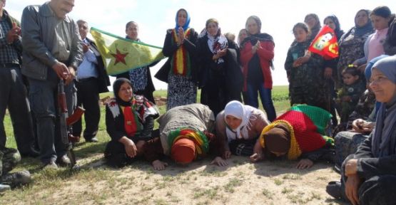 Malbatên têkoşeran deverên pîroz ziyaret kirin