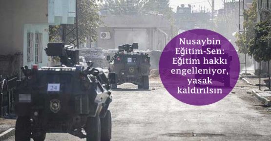 Nusaybin Eğitim-Sen: Eğitim hakkı engelleniyor, yasak kaldırılsın