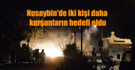 Nusaybin'de iki kişi daha kurşunların hedefi oldu