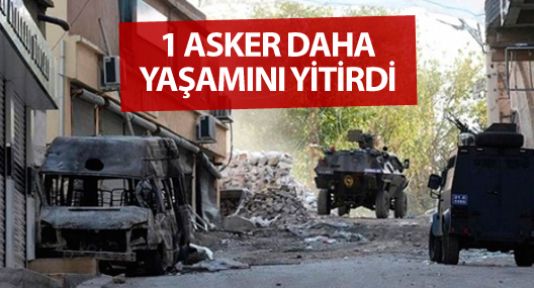 Nusaybin'de patlama: 1 asker yaşamını yitirdi