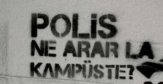 Öğrenci Üniversitede Polis İstemiyor