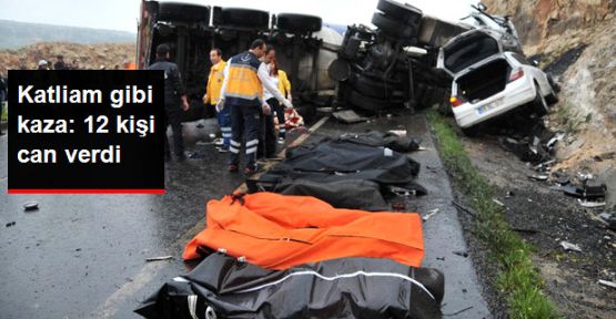 Şanlıurfa'da zincirleme kaza!.. 12 ölü!