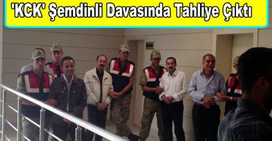 Şemdinli 'KCK' davasında tahliye çıktı