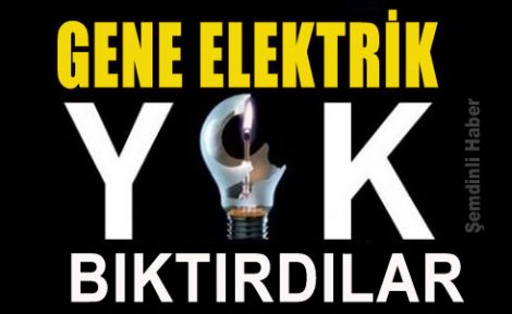 Şemdinli'de elektrik kesintisi yaşanacak