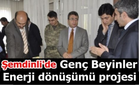 Şemdinli'de Genç Beyinler Enerji Dönüşümü Projesi