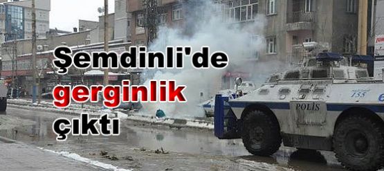 Şemdinli'de gerginlik çıktı