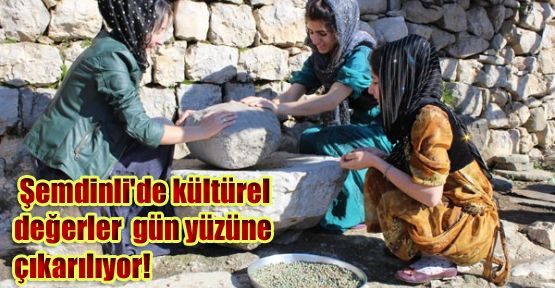  Şemdinli'de kültürel değerler gün yüzüne çıkarılıyor!