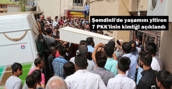 Şemdinli’de yaşamını yitiren 7 PKK’linin kimliği açıklandı