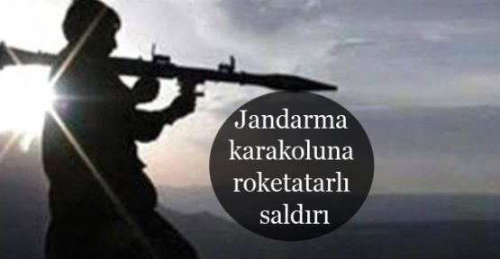 Siirt’te jandarma karakoluna roketatarlı saldırı