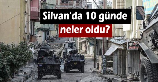 Silvan'da 10 günde neler oldu?