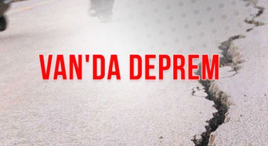 Van'da 4.5 şiddetinde deprem