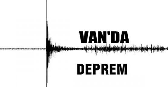 Van'da 4 büyüklüğünde deprem