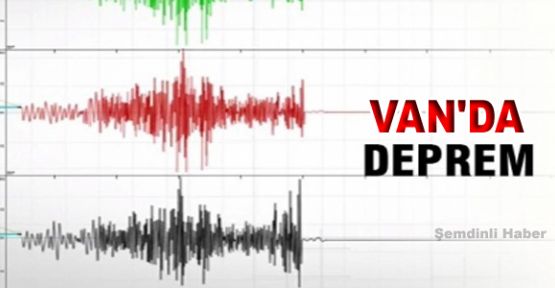 Van'da korkutan deprem