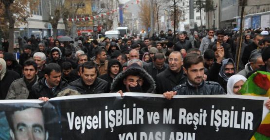 Yüksekova katliamı Van'da protesto edildi