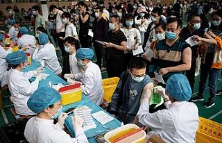 Çin'de yapılan Covid aşılarının sayısı...