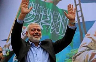 Hamas lideri Haniye Tahran'da düzenlenen İsrail...